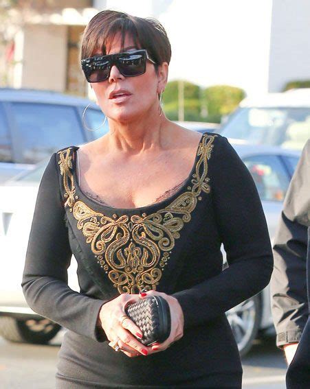 Kris Jenner Flashes Major Cleavage During Night Out Photo