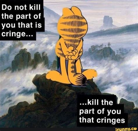 Do Not Kill The Part Of You That Is Cringe Kill The Part Of You That Cringes Ifunny