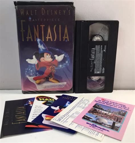 WALT DISNEY FANTASIA VHS Video Tape BUY 2 GET 1 FREE Masterpiece