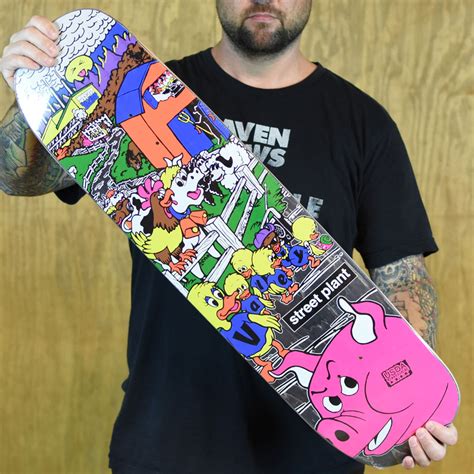 Footwear and apparel built by skateboarders to withstand the toughest conditions of skateboarding. Mike Vallely Barnyard Modern Street Deck Black In Stock at ...