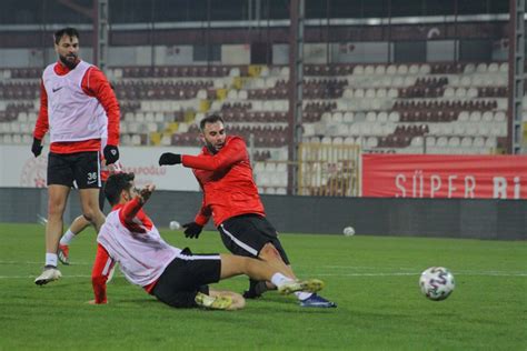 Hatayspor Gaziantep FK maçının hazırlıklarını sürdürdü