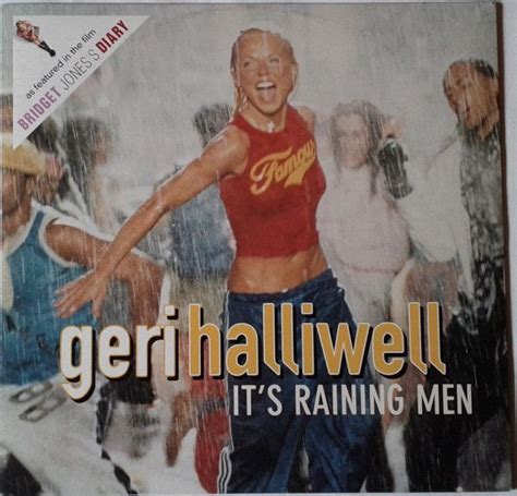 geri halliwell it s raining men vinyl 12 2001 geri halliwell song challenge rain man