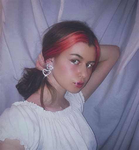 Two Strands Of Hair Dyed