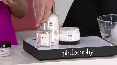 Philosophy Fresh Cream Layering Trio On Qvc Youtube