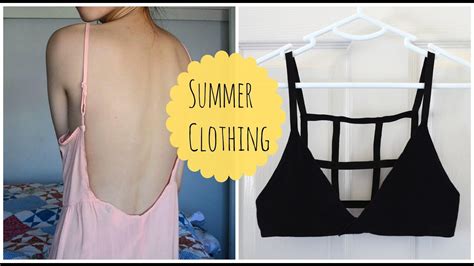 Bralettes aren't as intimidating as bras to make, and so much more comfortable to wear. DIY: Caged Bralette & Low Back Dress - YouTube