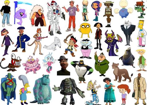 Click The J Cartoon Characters Iv Quiz By Ddd62291