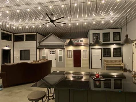 The Pittsburgh Pa Barndominium Is 60x48 Sq Ft Living Space And A 60x80
