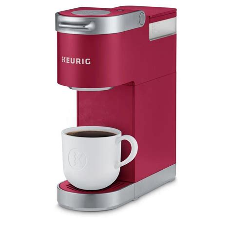 The new keurig coffee maker ditches the old bulky design to bring out the most compact single cup brewer till date. Keurig Mini Red Single-Serve Coffee Maker at Lowes.com