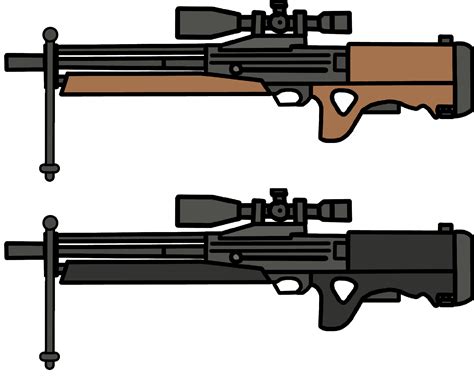 Walfas Custom Prop Walther Wa 2000 Sniper Rifle By Midian P On Deviantart