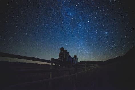 1680x1050 Resolution People Watching Stars During Nighttime Hd