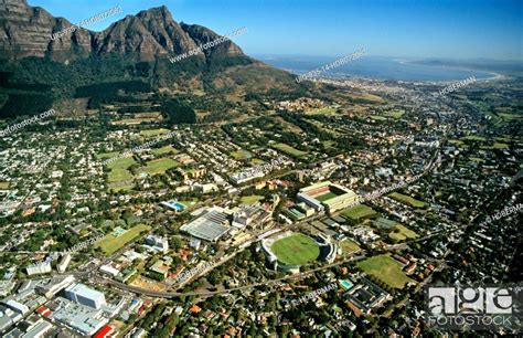 Newlands Rugby And Cricket Grounds Newlands Cape Town Stock Photo