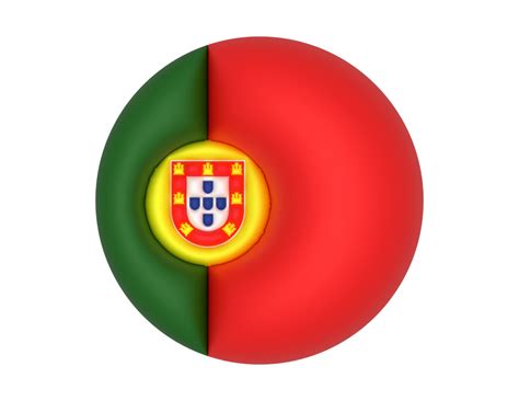 Portugal Flag In A Circle Png 33299436 Png