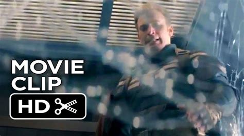 Captain America The Winter Soldier Movie Clip Elevator 2014