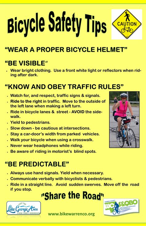 Bicycle Safety Rules Of The Road Adirondack Cycling Advocates
