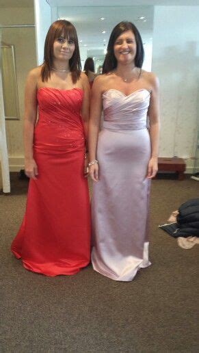 Bridesmaids Red One Strapless Dress Formal Wedding Dresses Red