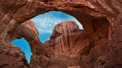 Architettura Rock Of Nature Arches National Park In Utah