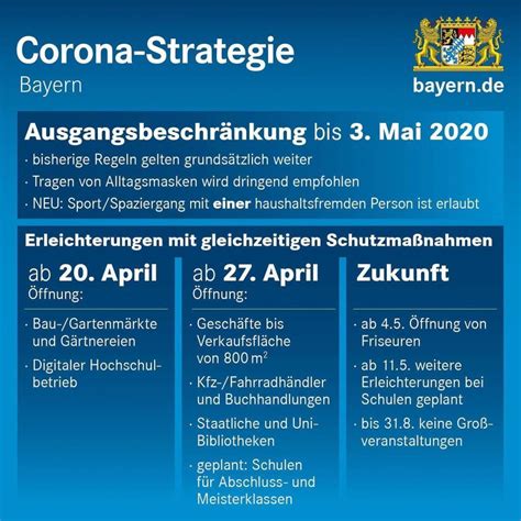 Nun dürfen sie ab dem 19. Bayern | COVID-19: Neue Corona-Maßnahmen - new-facts.eu - Das Originalnew-facts.eu - Das Original