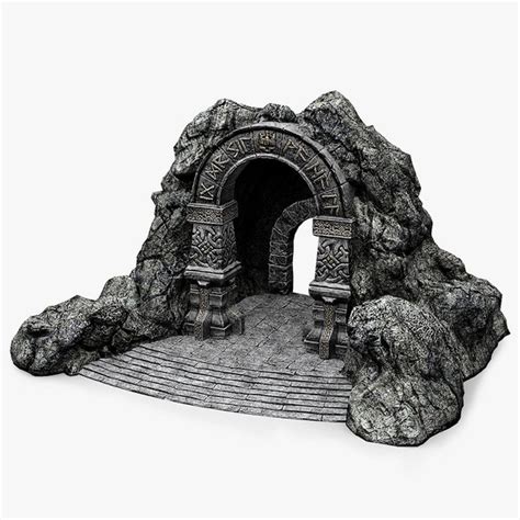 Cave Entrance Cave Entrance 3d Obj