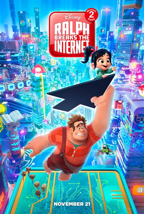 Ralph Breaks The Internet Wreck It Ralph 2 Official Trailer Poster