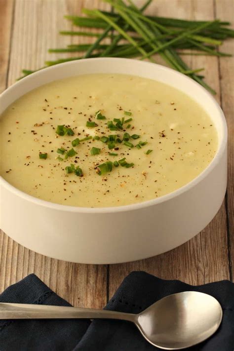 Vegan Potato Leek Soup Creamy And Perfectly Spiced Loving It Vegan