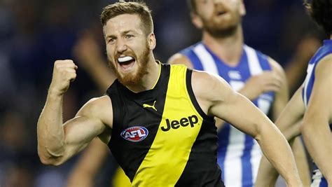 Check out the latest pictures, photos and images of kane lambert. Kane Lambert: Richmond midfielder making most of ...