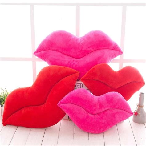 Creative Sexy Lip Big Plush Pillow Cushion Large Red Lips Soft Pp
