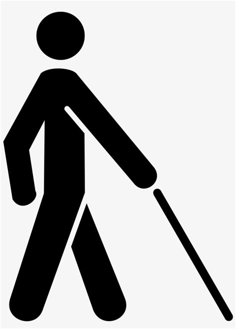 Low Vision Icon Blind Man Icon 1200x1200 Png Download Pngkit