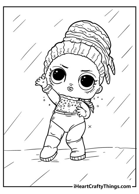 Lol Doll Coloring Pages Updated 2021
