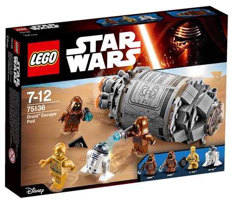 Buy Lego Star Wars Droid Escape Pod 75136 At Mighty Ape Nz