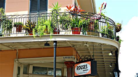 French Quarter Balconies And Lots Of Great Plants