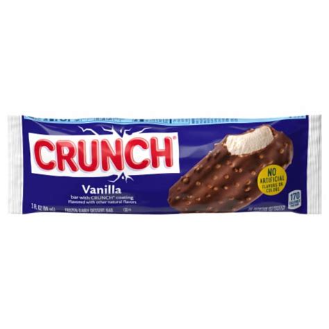 Nestle Crunch Coated Vanilla Ice Cream Bar 1 Ct Fred Meyer