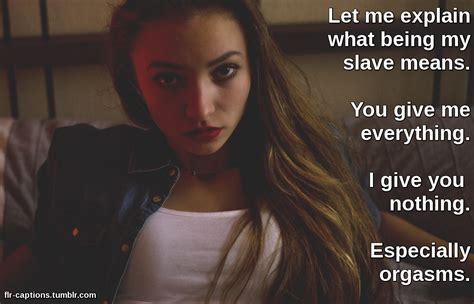 flr captions let me explain what being my slave means caption credit uxorious husband image