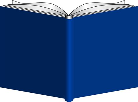 Blue Open Book Vector Free Psdvectoricons