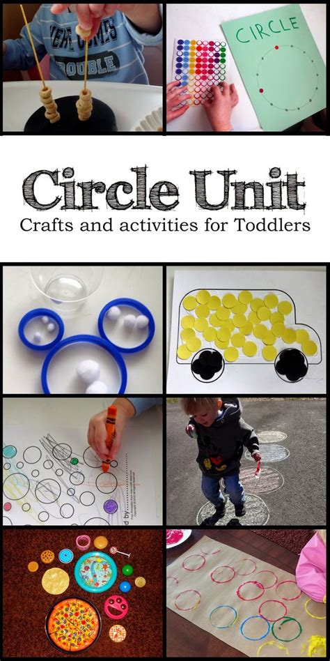 Learning Circles For Toddlers Toddlers Learning Through Play Circle
