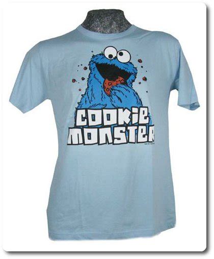 Foto Cookie Monster T Shirt Kleidung 24de