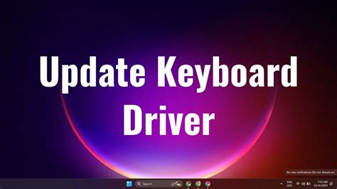 How To Update Keyboard Driver On Windows 11 Youtube