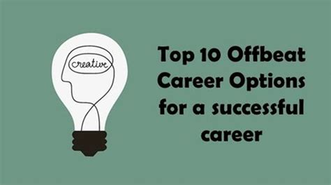 Top 10 Offbeat Career Opportunities For A Successful Careers