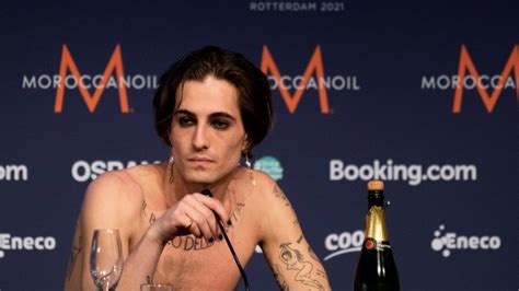 Eurovision winner cleared of drug use by broadcaster. Damiano David of Maneskin in old photos. What does a ...