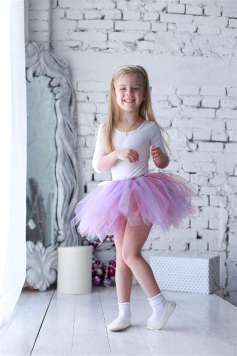 Rainbow Tutus For Girls Ballerina Birthday Outfit Kids Tulle Etsy