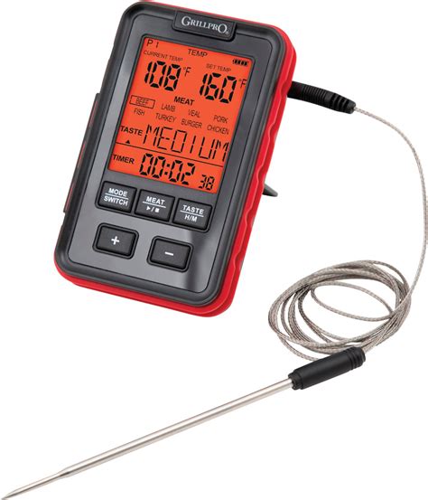Buy Grillpro Leave In Probe Thermometer Side Shelf