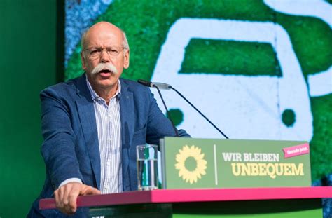 Daimler Boss Beim Gr Nen Parteitag Zetsche Betont Gemeinsame Ziele