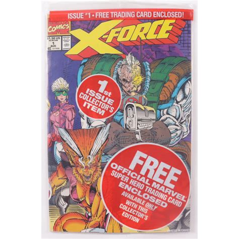 Vintage 1991 X Force Vol 1 Issue 1 Marvel Comic Book Pristine Auction
