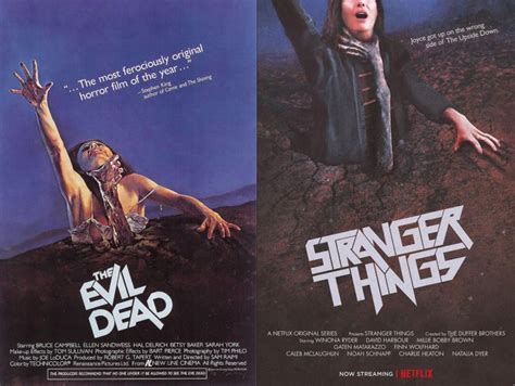 Stranger Things Posters Pays Homeage To Classic 80s Horror Movies Joyenergizer