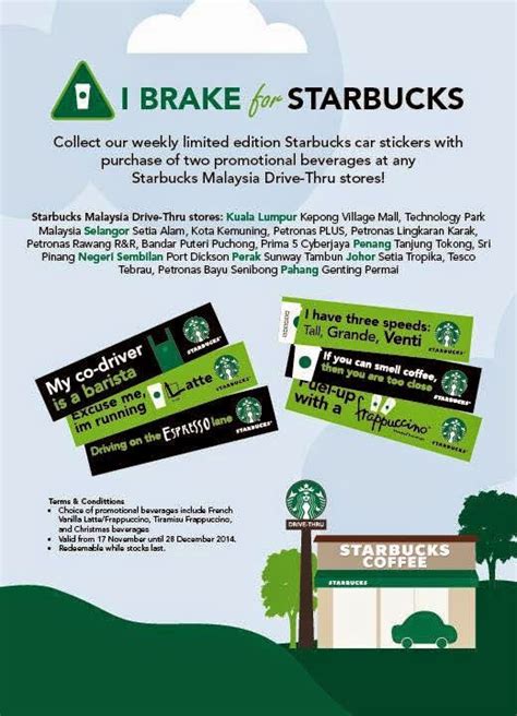 Free Limited Edition Starbucks Car Sticker Discoveryour Life