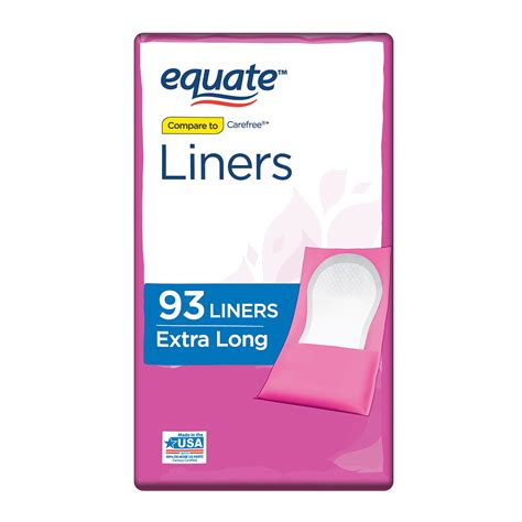 Equate Liners Daily Wear Extra Long 93 Ct