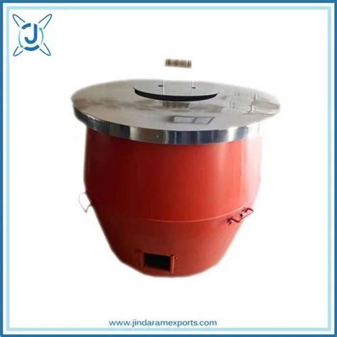 Jindaram Antique Copper Indian Clay Tandoor For Luxury Hotels Resorts