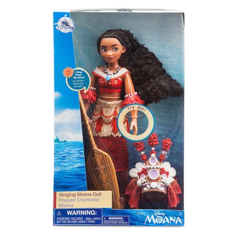 Disney Store Moana Singing Doll 12 New With Box I Love Characters