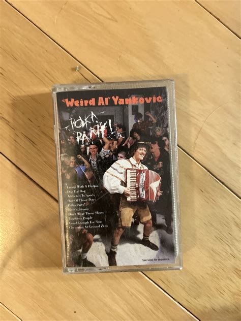 Weird Al Yankovic Polka Party Cassette Tape Og 1986 Pop Rock Parody Ebay