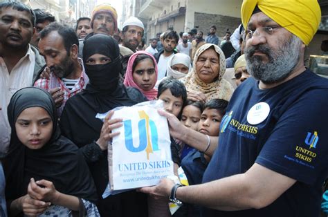 united sikhs help victims of riots prone areas in new delhi