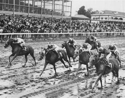 Vintage Horse Racing Muddy Conditions Photograph By Retro Images
